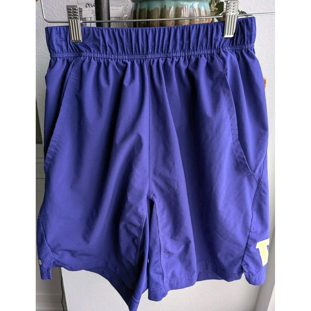 Adidas UWashington Huskies Team Issue Training Shorts Men’s Small Purple